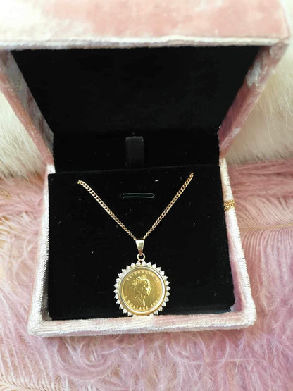 Elizabeth Coin Necklace