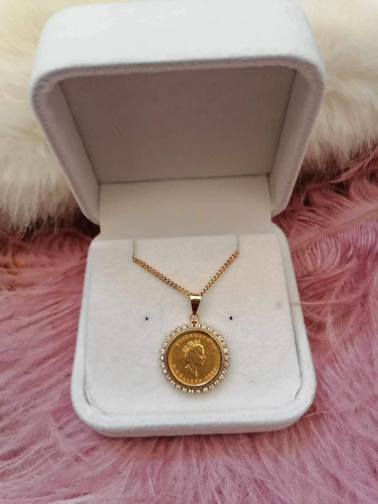 Elizabeth Coin Necklace