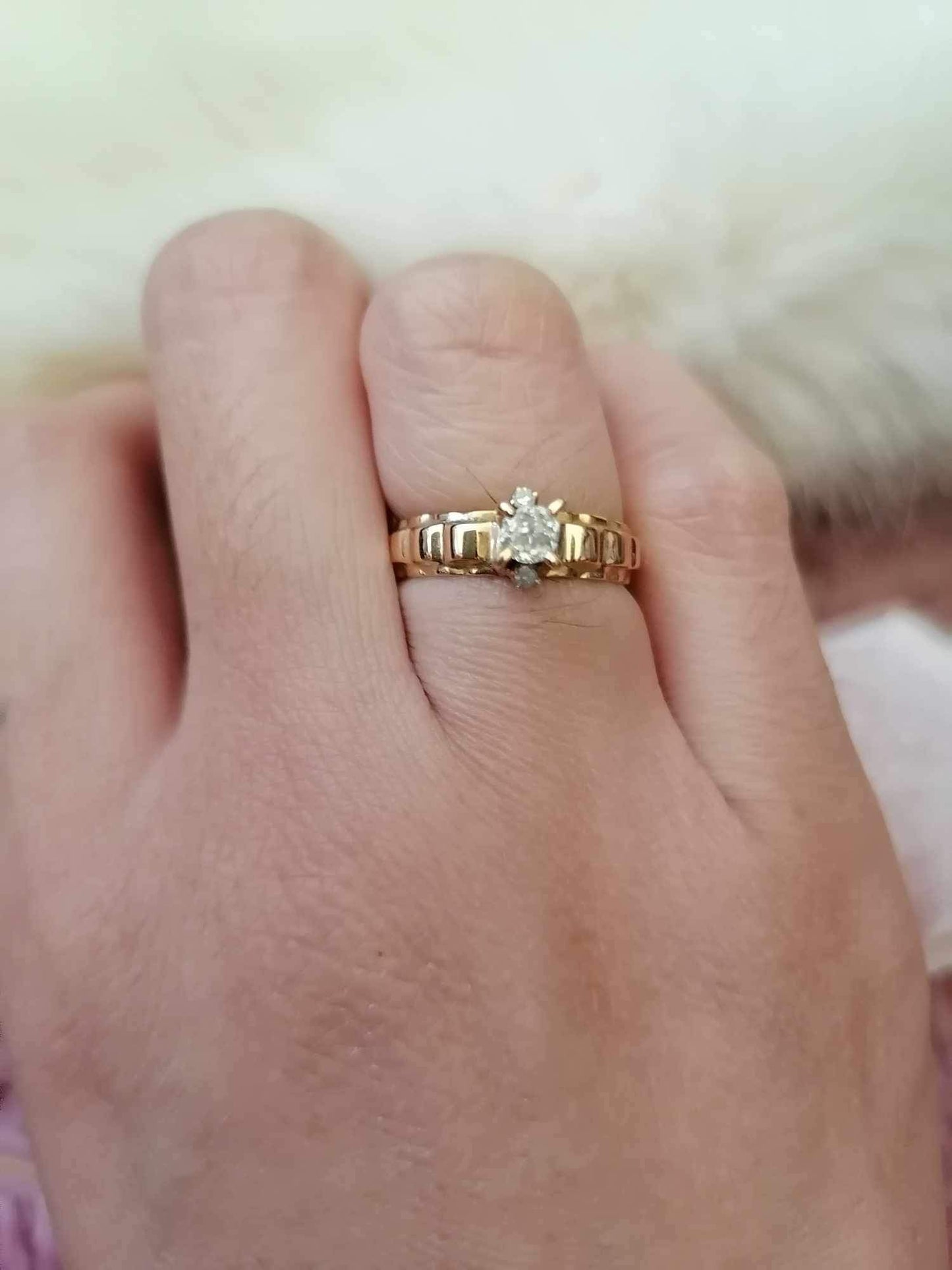 Vintage Tatiana Dia Ring