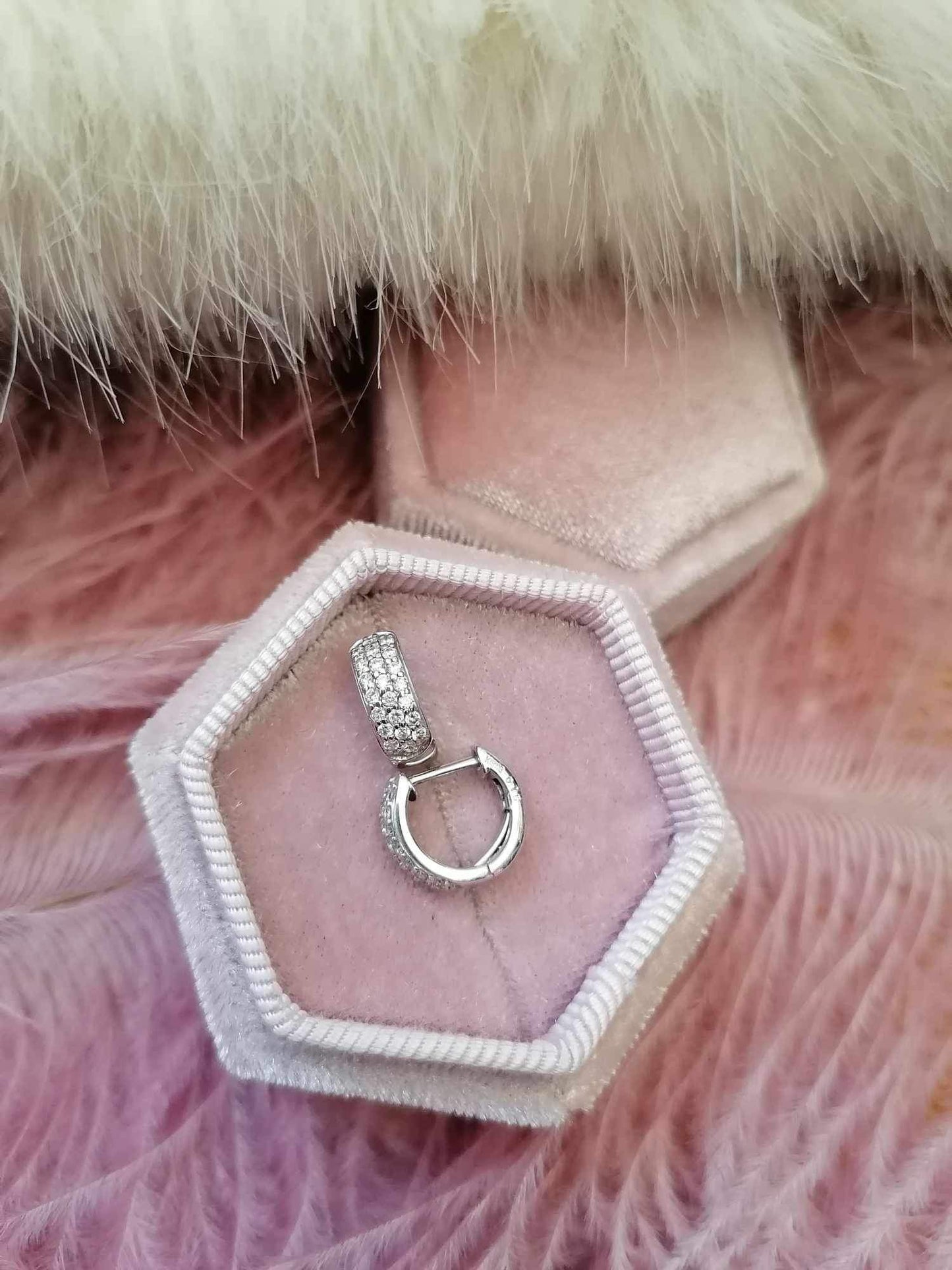 Diamond Huggies Earrings